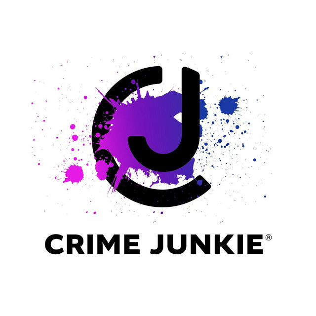 True crime podcasts - Crime Junkie logo